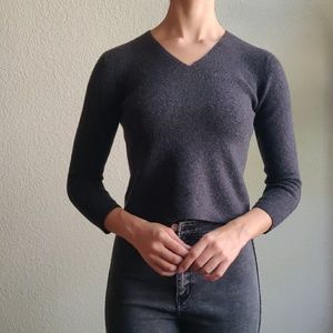 Grey Wool Sweater from Banana Republic
